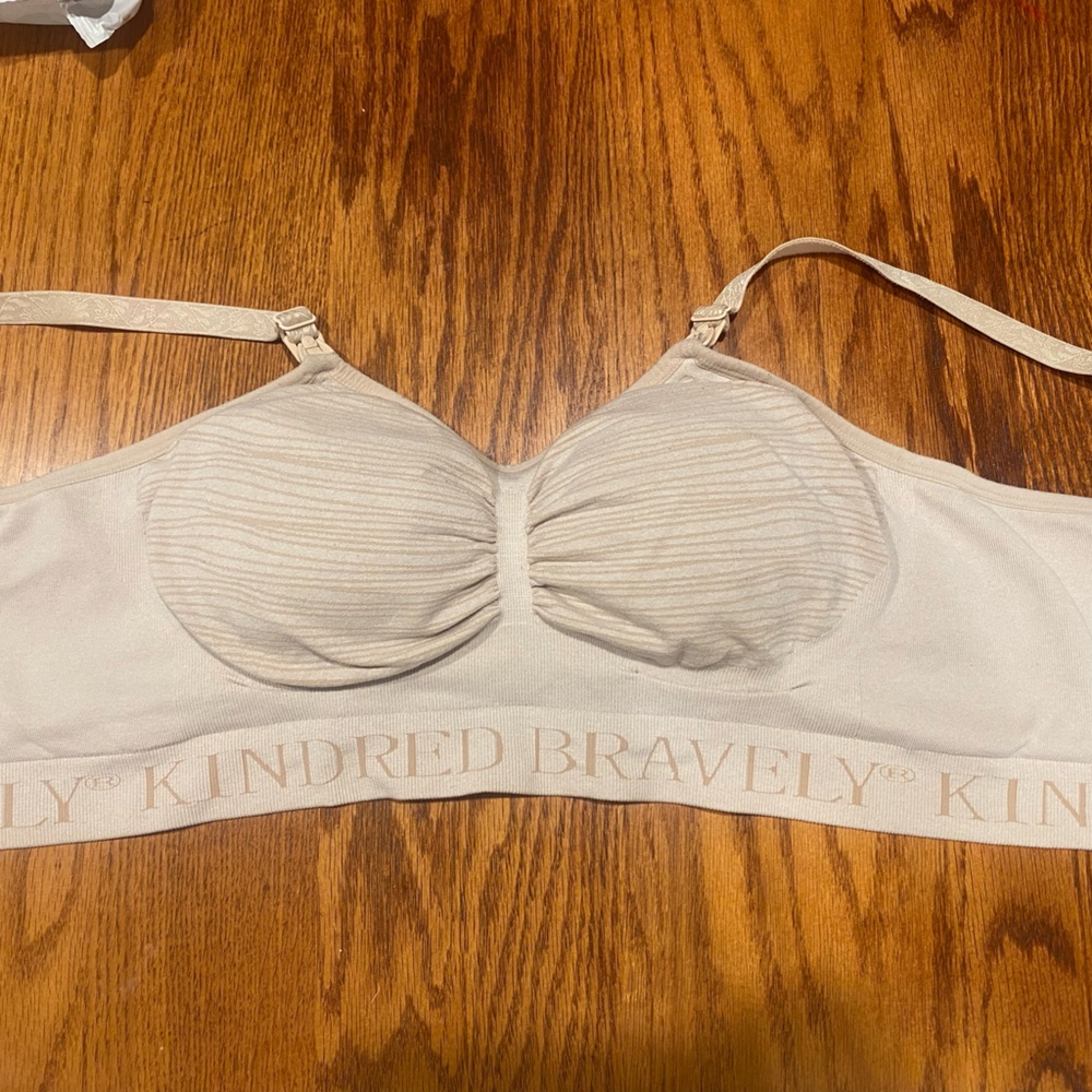 Kindred Bravely Cream Luxe Support Bra